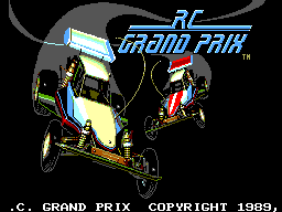 R.C. Grand Prix Title Screen